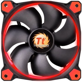 Ventilátor Thermaltake Riing 12 LED, 120 mm červený
