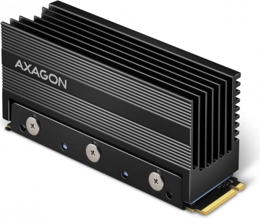 Axagon pasivní hliníkový chladič pro M.2 SSD XL, výška 36 mm