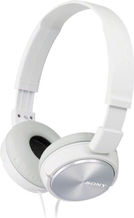 sluchátka sony mdr-zx310ap bílé s mikrofonem