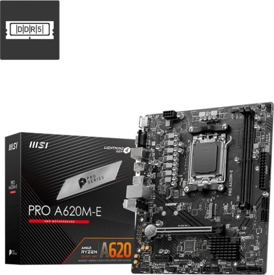 Základní deska PRO A620M-E AM5 2DDR5 HDMI/M2 mATX