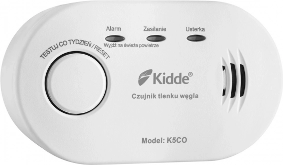 Detektor oxidu uhelnatého Kidde K5CO