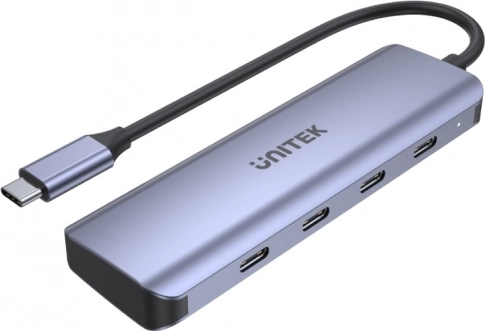 USB-C Hub 4v1 Unitek Space Grey
