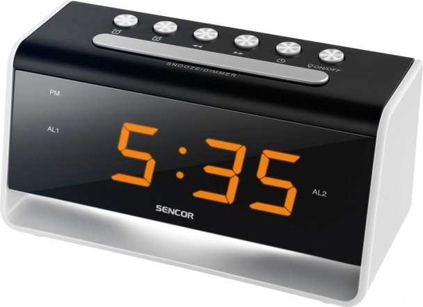 Budík s nočním světlem SDC 4400 LED