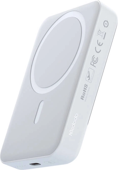 Mcdodo magnetická powerbanka 10000 mAh, 20 W (bílá)