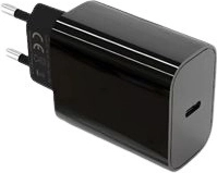 Síťová nabíječka USB C 20W Power Delivery černá