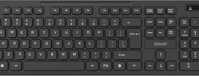 Bezdrátová klávesnice Savio KB-02