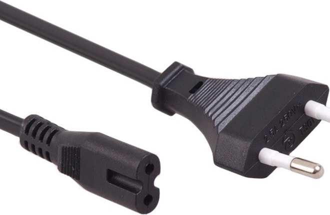 Napájecí kabel okta 2 pin 3M EU zástrčka MCTV-810