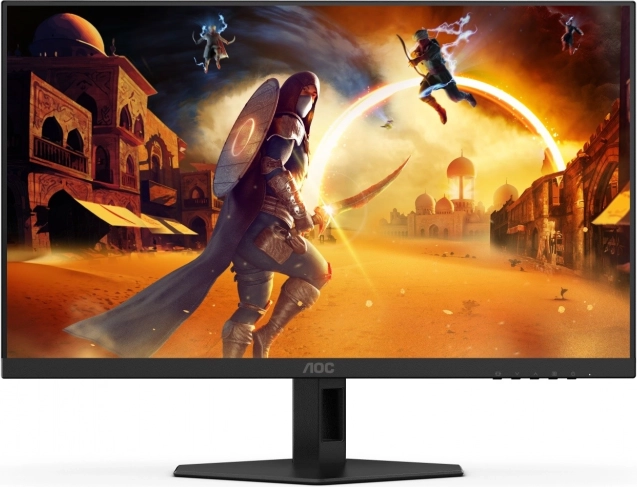 AOC 27G4XE 27" herní IPS monitor 180 Hz s HDMI a DisplayPort, vestavěné reproduktory