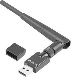 USB Wi-Fi adaptér Lanberg s odnímatelnou anténou