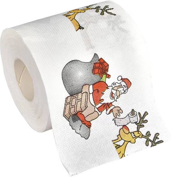Vánoční toaletní papír s Mickey motivem