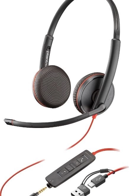 Słuchawki Blackwire USB-C/A+3,5 mm