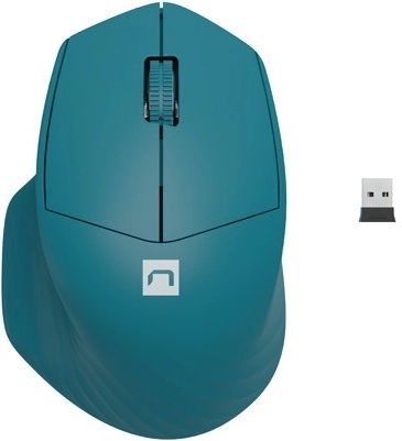 Bezdrátová myš Siskin 2 1600 DPI Bluetooth 5.0 + 2.4 GHz – Modrá