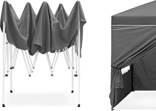 Zahradní pavilonový stan 3x3 m Pop-Up se 4 bočními stěnami MultiGarden