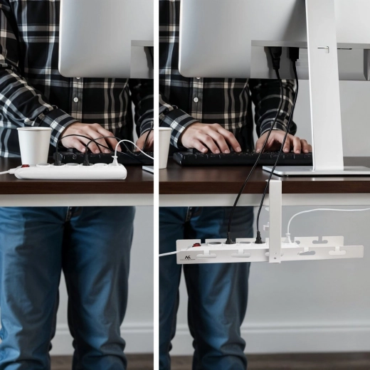 Pořádek pro kabely i prodlužku