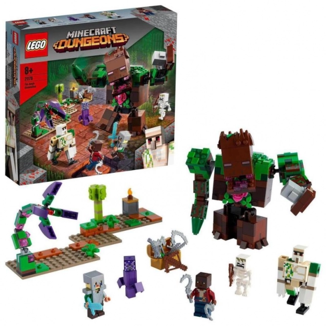 Lego Minecraft Džunglová obluda