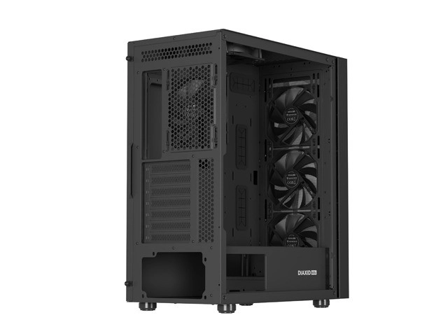 Genesis Diaxid 605F MIDI TOWER skříň USB-C černá