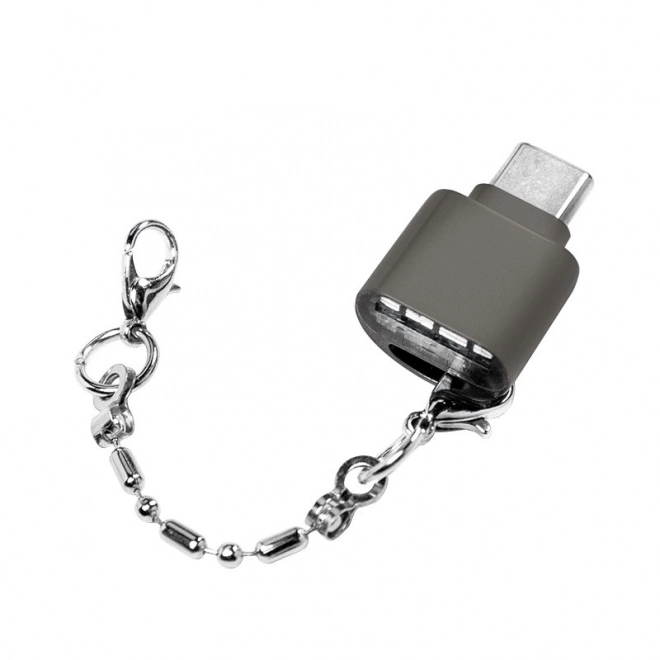 Čtečka karet microSD USB-C na klíčence