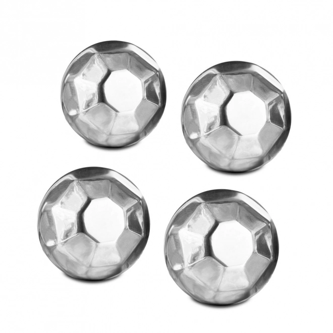 Kovové kostky do nápojů - Diamanty
