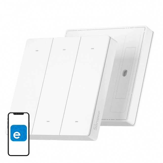 Chytrý nástěnný vypínač Sonoff R5 (bílý)
