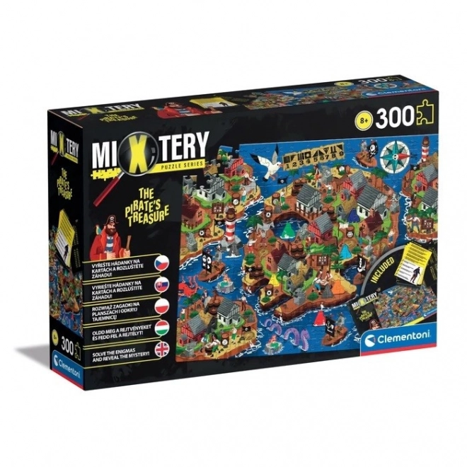 Puzzle 300 prvků Mixtery Poklad pirátů