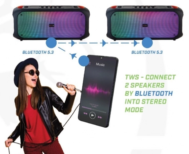 Bezdrátový reproduktor Rebeltec Soundbox 650