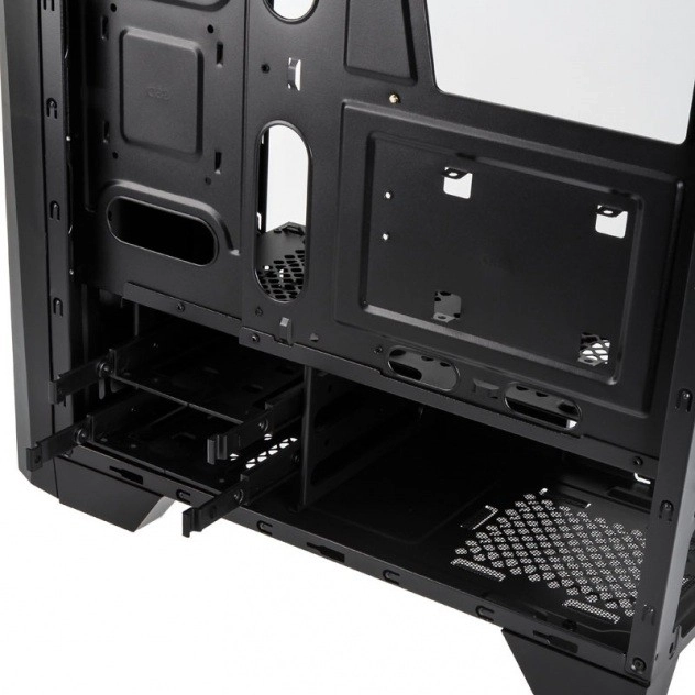 Počítačová skříň PGS CYLON RGB ADVANCE BLACK/USB3/ATX
