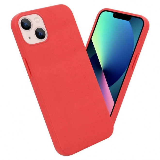 Ekologický obal na telefon MAXXIMUS pro iPhone 14 Pro červený