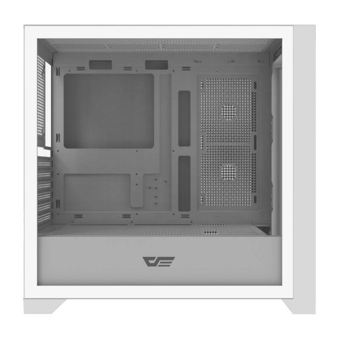 Skleněná počítačová skříň Darkflash DRX90 (bílá)