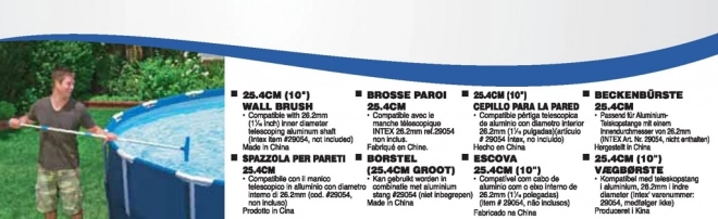 Kartáč na čištění bazénů Intex 25 cm
