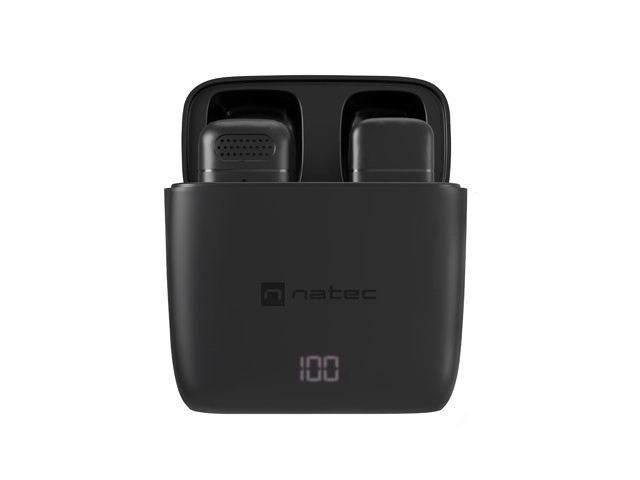 Bezdrátový klopový mikrofon USB-C Natec Hopper