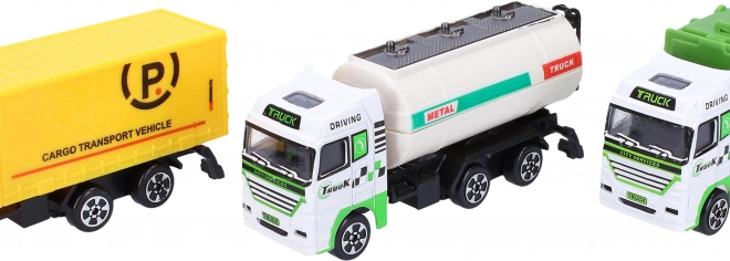 Kovové nákladní auto 12 cm