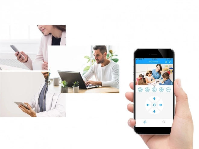 Otočná WiFi IP Kamera s Elektronickou Chůvou a HD Audio