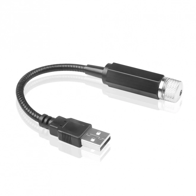 Projektor USB do auta a interiéru - efektní hvězdy, zelená