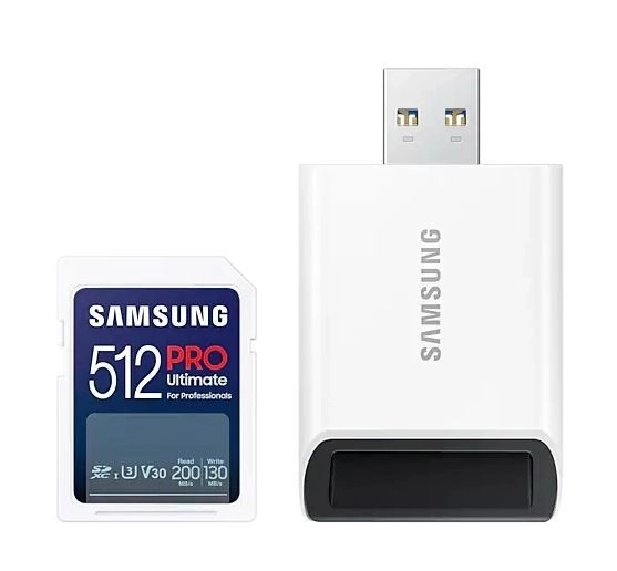 Paměťová karta SD MB-SY512SB/WW 512GB Pro Ultimate + čtečka