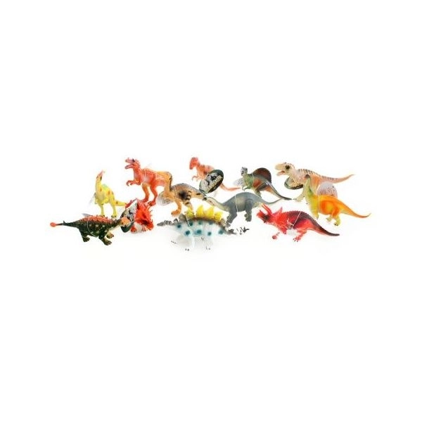 Malí gumoví dinosauři 12 ks