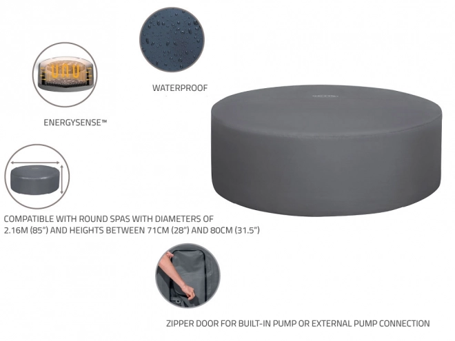 Energysense termická pokrývka pro Lay-Z-Spa 216 cm
