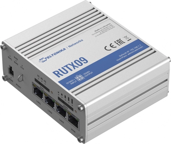 Průmyslový LTE-A router Teltonika RUTX09