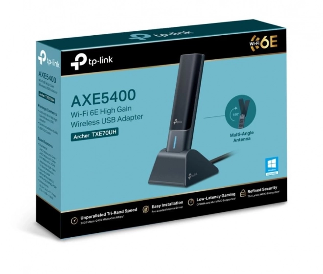 Síťový adaptér Archer TXE70UH AXE5400 USB