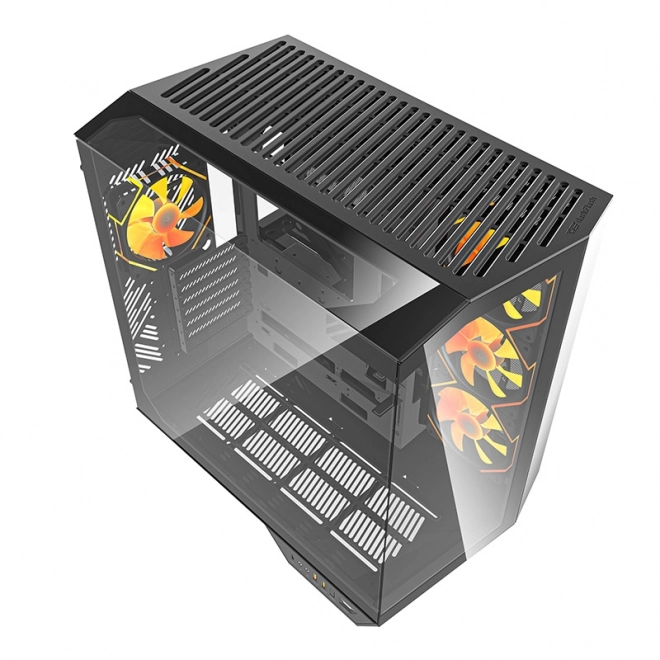 Počítačová skříň Darkflash DY470 černá