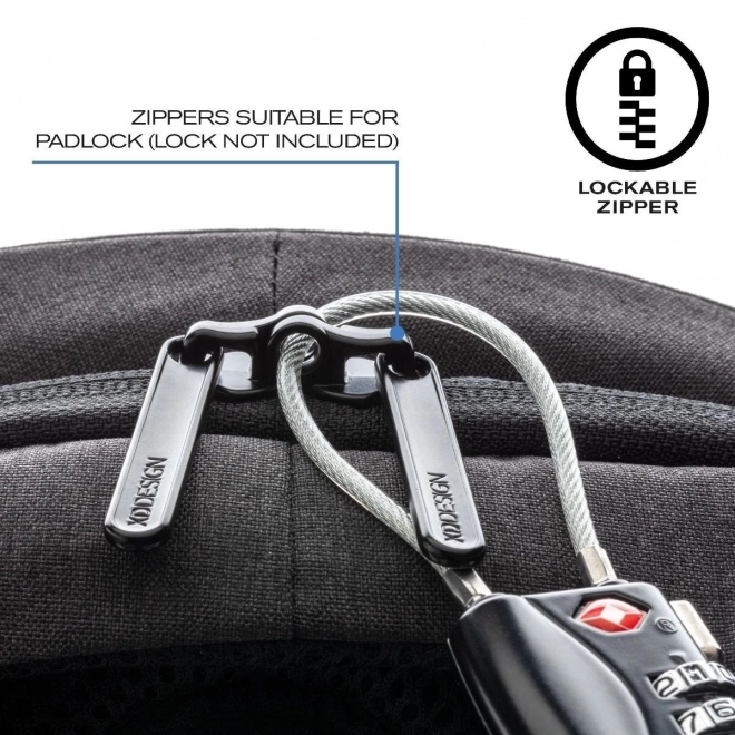 Batoh proti krádeži BOBBY HERO REGULAR BLACK