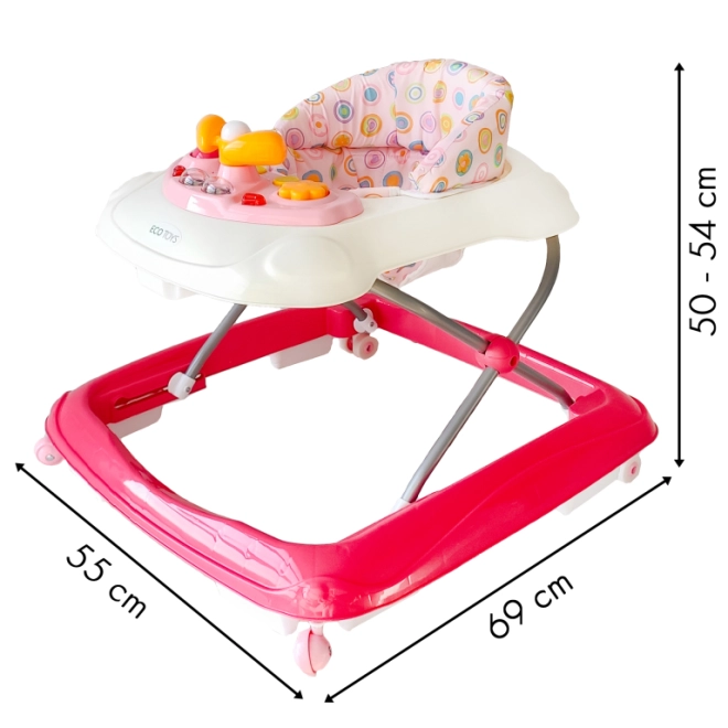 Třístupňové nastavení výšky 50–54 cm