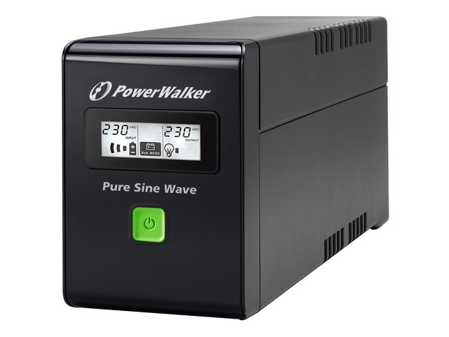 Záložní zdroj PowerWalker VI 600 SW s čistou sinusovkou