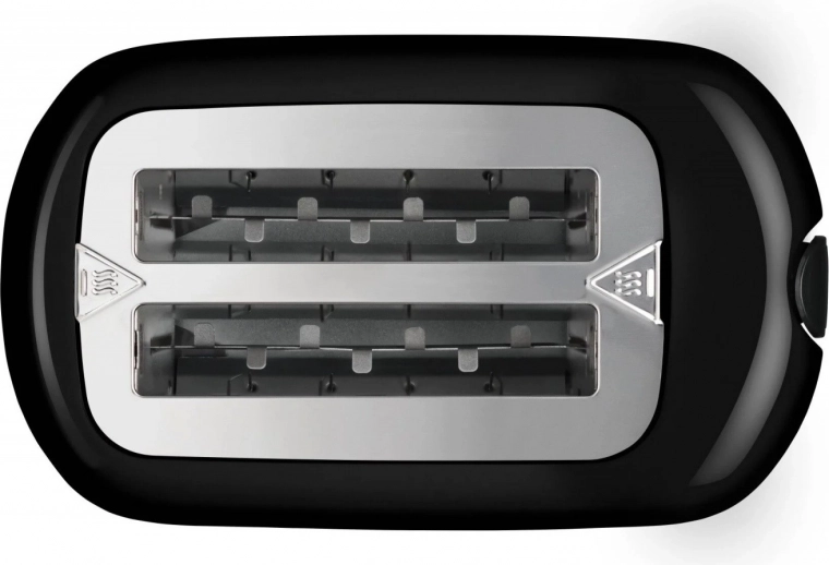 Široké sloty a rovnoměrné opékání