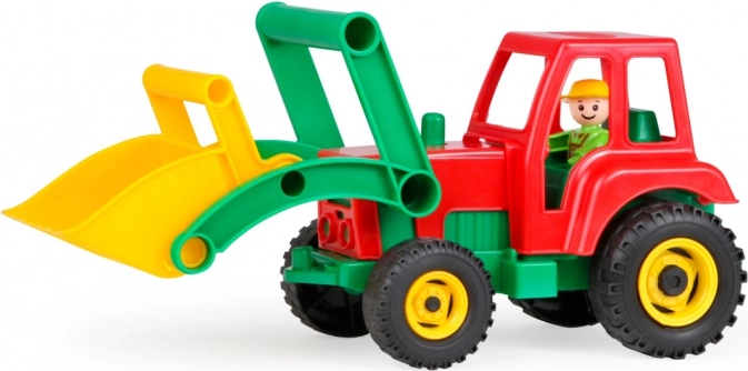 LENA traktor s přední lžící pro děti