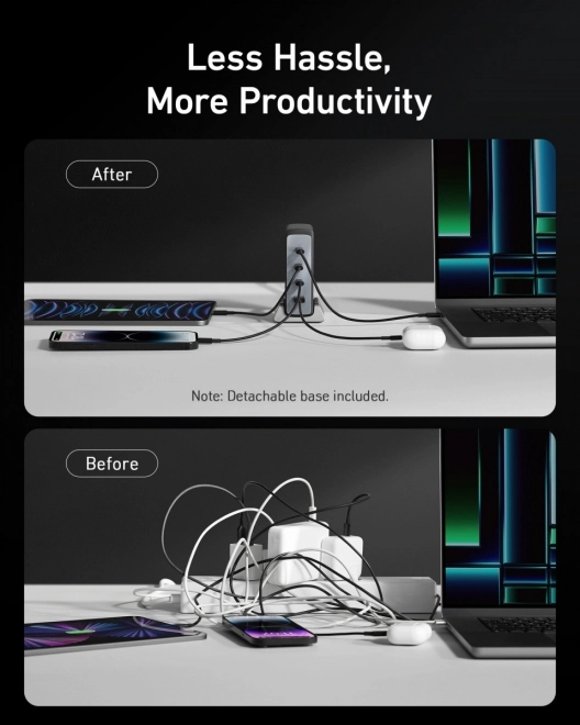 Nástěnná nabíječka Anker GaNPrime 240W USB-C x3 USB-A x1