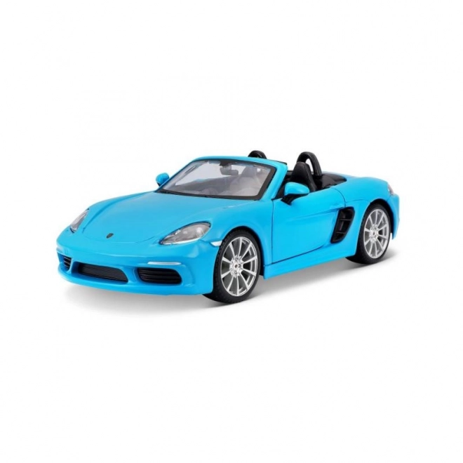 Bburago 1:24 Porsche 718 Boxster Blue