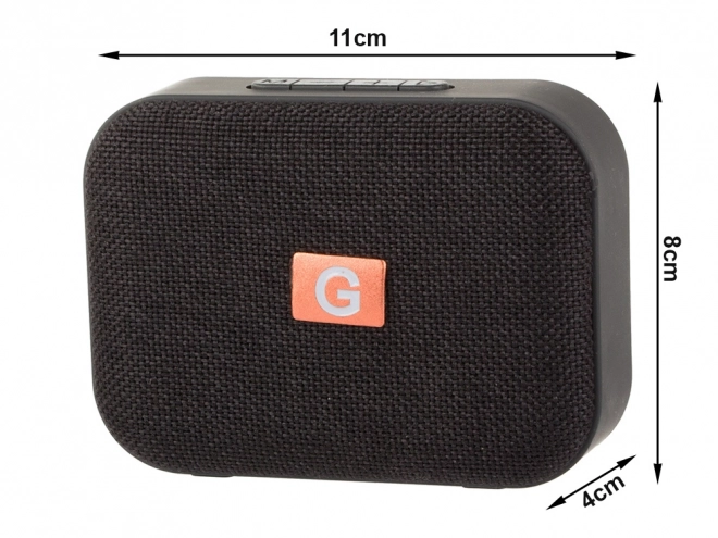 Bezdrátový mini Bluetooth reproduktor s FM rádiem a USB MP3