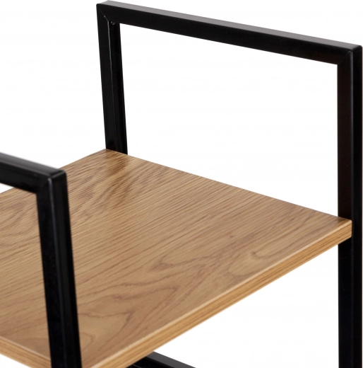 Odolná kombinace kovu a MDF s dřevodekorem