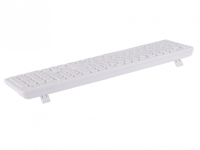 Bezdrátová sada klávesnice a myši Silent Numeric USB – Bílá