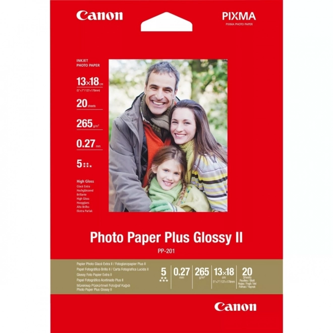 Lesklý fotopapír Canon Photo Paper Plus 13x18